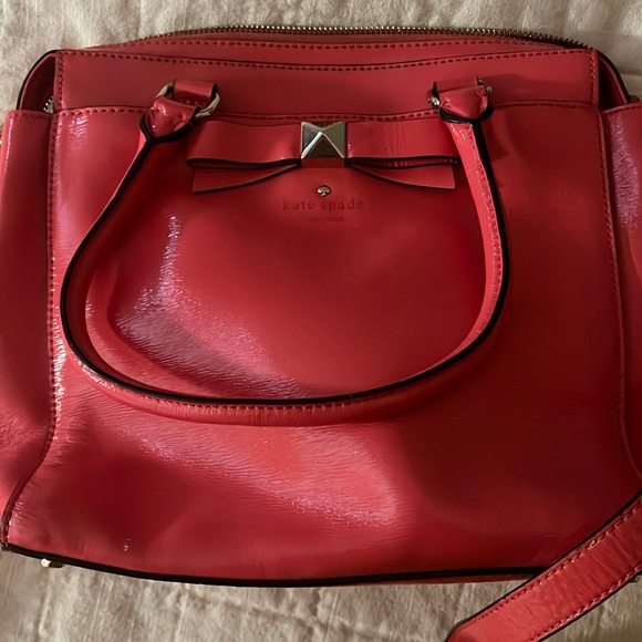 Kate Spade pink medium-size cross-body purse - Picture 1 of 4